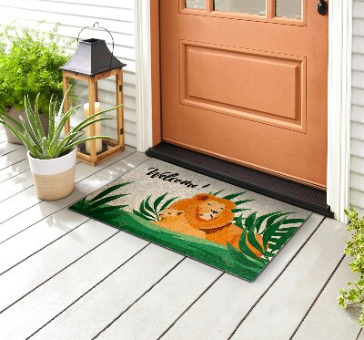 Schoonloopmat Wilde katten