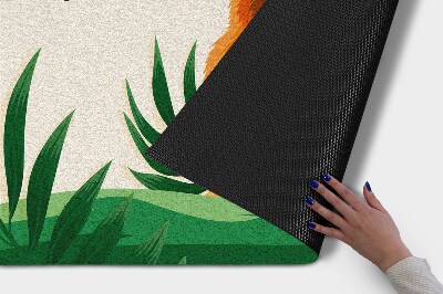 Schoonloopmat Wilde katten