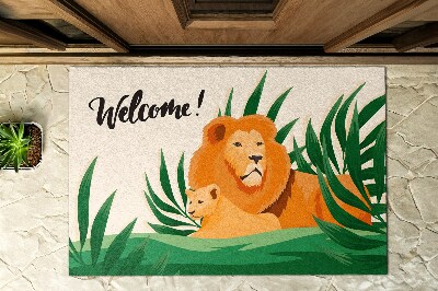 Schoonloopmat Wilde katten