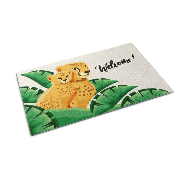Deurmat voor buiten Cheeta's