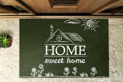 Buiten deurmat Zoet thuis