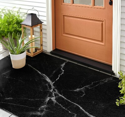 Buiten deurmat Donker marmer