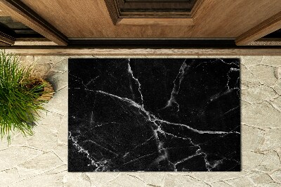 Buiten deurmat Donker marmer