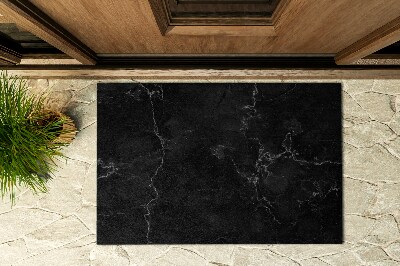 Schoonloopmat Monochroom marmer