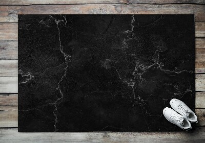 Schoonloopmat Monochroom marmer