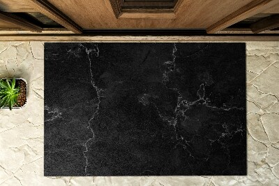 Schoonloopmat Monochroom marmer