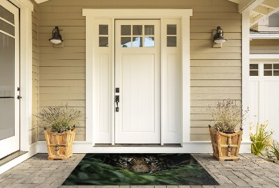 Buiten deurmat Tijger in de jungle