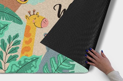 Deurmat voor buiten Dieren welkom