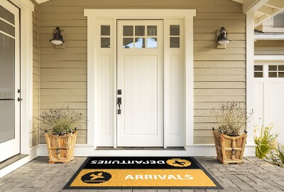 Buiten deurmat Aankomsten en vertrekken