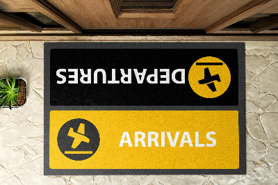 Buiten deurmat Aankomsten en vertrekken