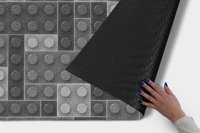 Deurmat voor buiten Blokgeometrie