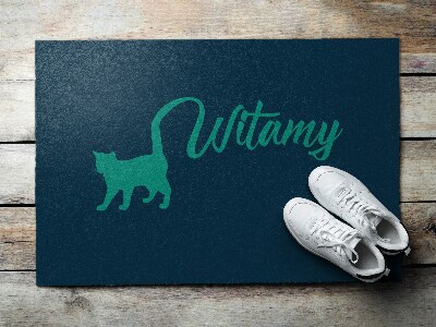 Schoonloopmat Groeten Kat