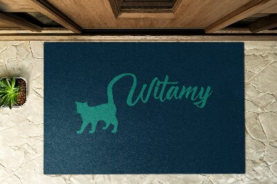 Schoonloopmat Groeten Kat