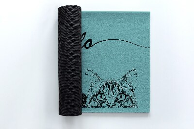 Buiten deurmat Hallo Hond en Kat