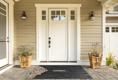 Schoonloopmat Houten huis