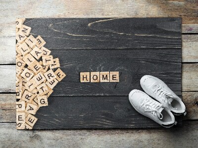 Schoonloopmat Houten huis