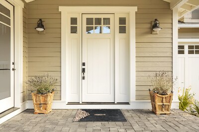 Schoonloopmat Houten huis