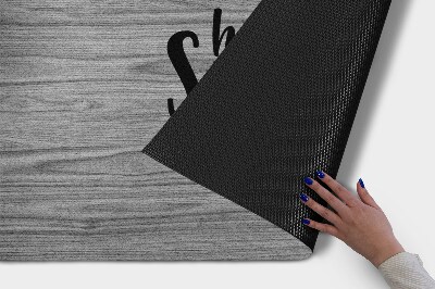 Buiten deurmat Sweet Home-bord