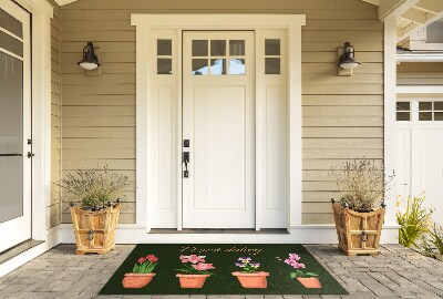 Schoonloopmat Potplanten