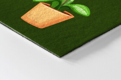Deurmat voor buiten Potplanten