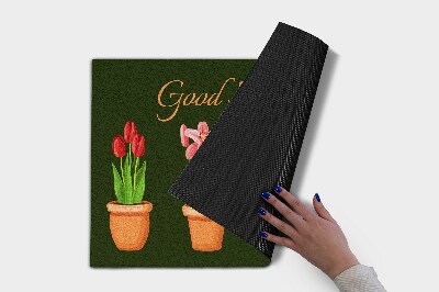 Deurmat voor buiten Potplanten