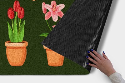 Deurmat voor buiten Potplanten