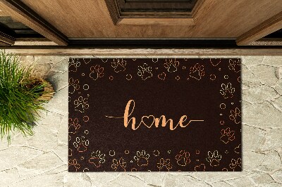 Schoonloopmat Home Hondenpoten