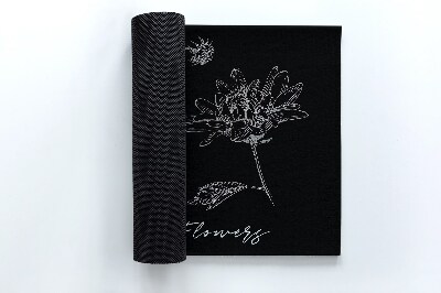 Deurmat voor buiten Kamillebloem