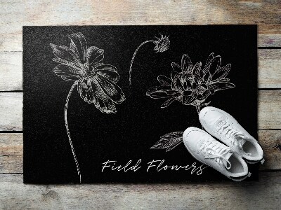 Deurmat voor buiten Kamillebloem