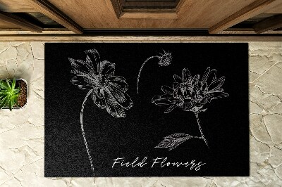 Deurmat voor buiten Kamillebloem