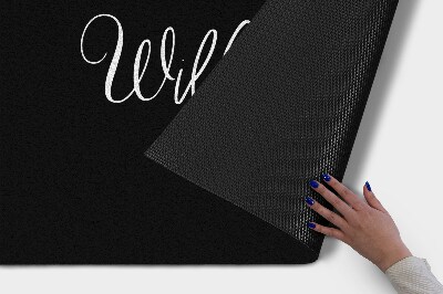 Deurmat voor buiten Welkom!