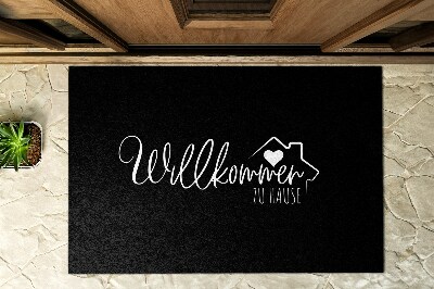 Deurmat voor buiten Welkom!