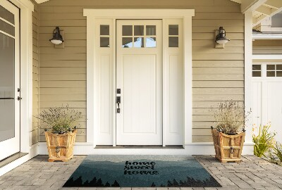 Deurmat voor buiten Sweet Home Mountains