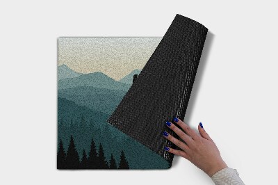 Deurmat voor buiten Sweet Home Mountains