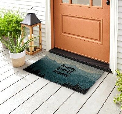 Deurmat voor buiten Sweet Home Mountains