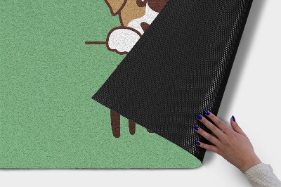 Schoonloopmat Welkom thuis hond