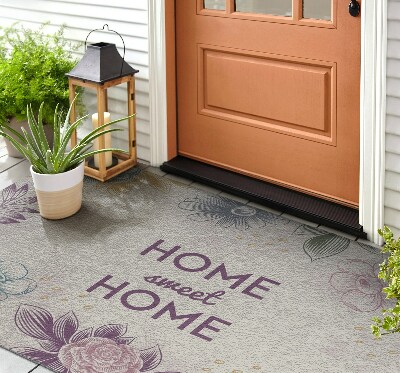Deurmat voor buiten Zoet thuis