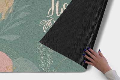 Buiten deurmat Zoet thuis