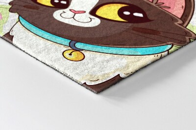 Schoonloopmat Het opschrift Katten
