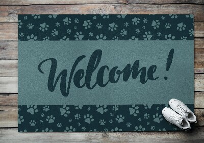 Deurmat voor buiten Welkom