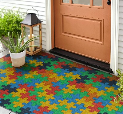 Buiten deurmat Legpuzzel