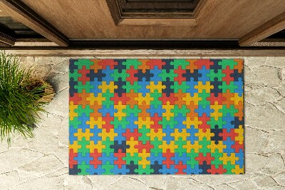 Buiten deurmat Legpuzzel