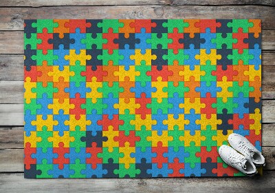 Buiten deurmat Legpuzzel