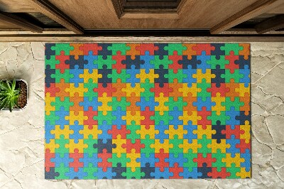 Buiten deurmat Legpuzzel