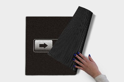 Buiten deurmat Ontgrendelen