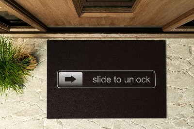Buiten deurmat Ontgrendelen