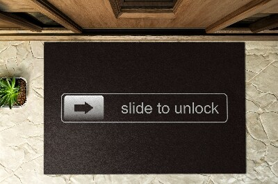 Buiten deurmat Ontgrendelen