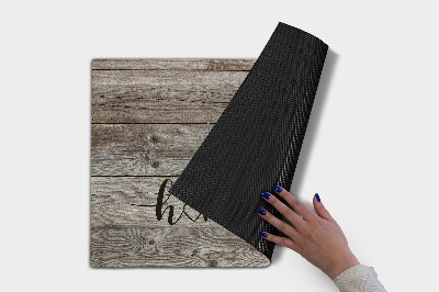 Buiten deurmat Houten planken