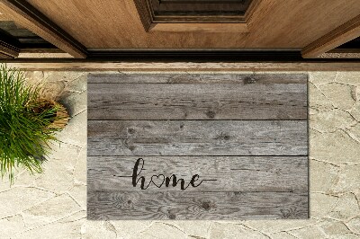 Buiten deurmat Houten planken