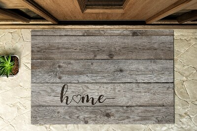 Buiten deurmat Houten planken
